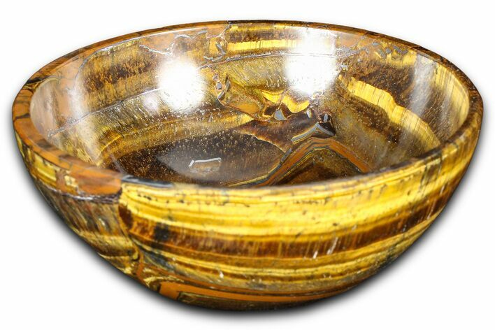 Polished Tiger's Eye Bowl #359922